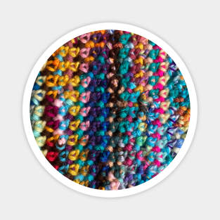 Colorful Crochet Magnet